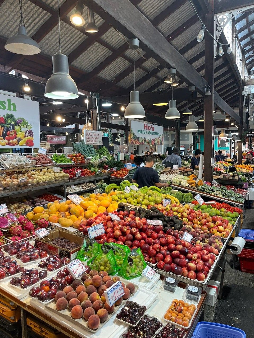 Australien - Fremantle - Dort ging es zunächst über den sehr schönen Markt.