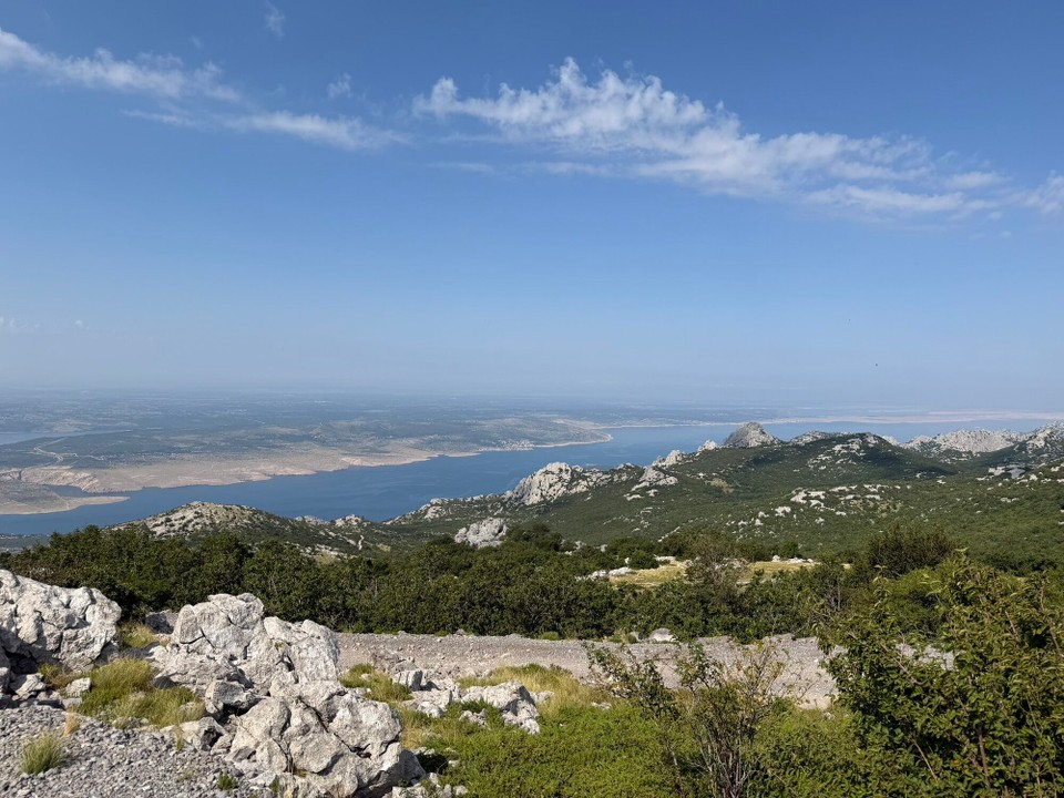 Kroatien - Jasenice - Blick vom Trail 