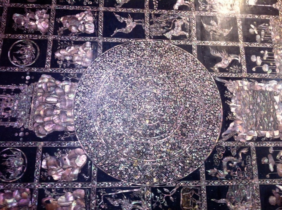 Thailand - Bangkok - Gebete auf der Unterseite der Füße