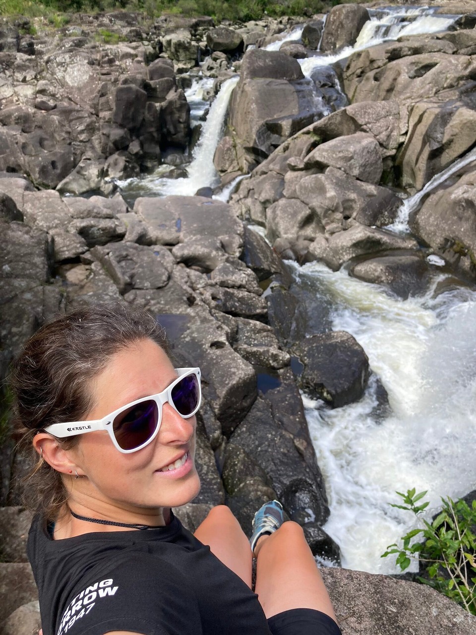 Neuseeland - Omanawa - Beine uns Seele baumeln lassen an den McLaren Falls