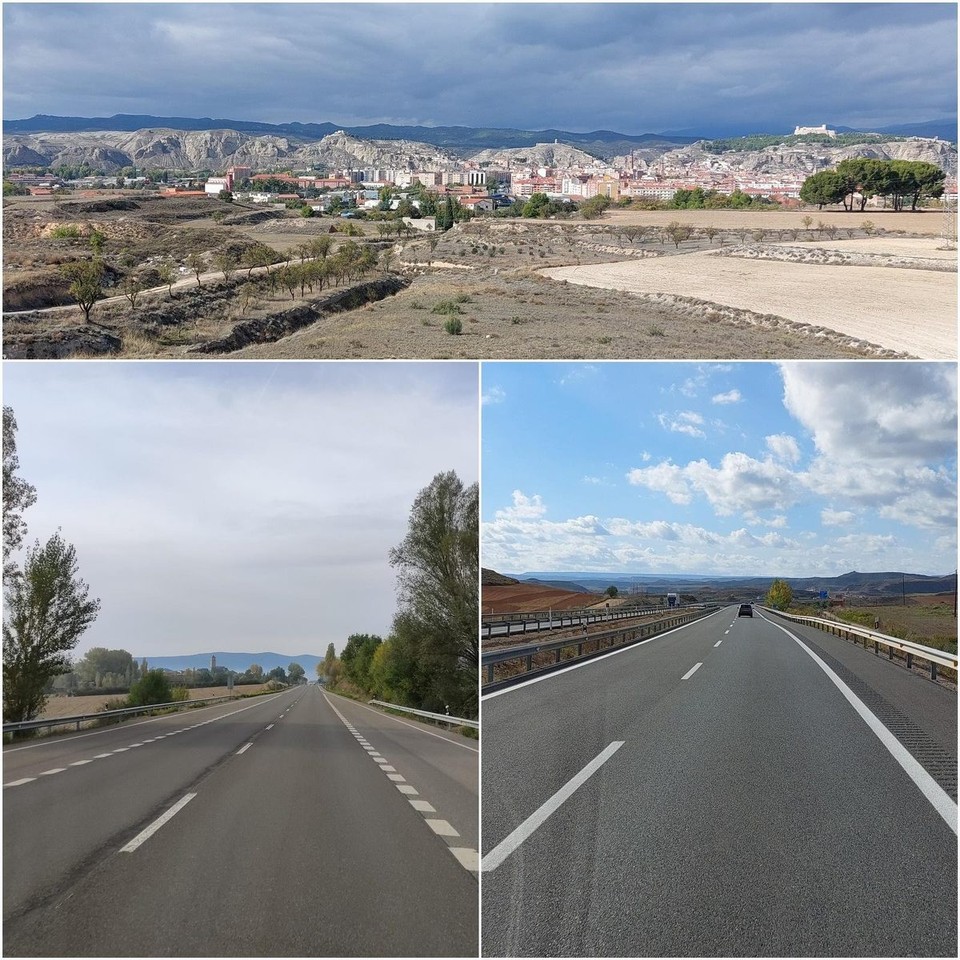 Spanien - Saragossa - Auf dem Weg Richtung Madrid