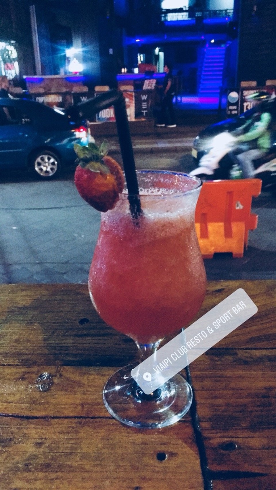Indonesien - Badung - Erdbeer Shake :)