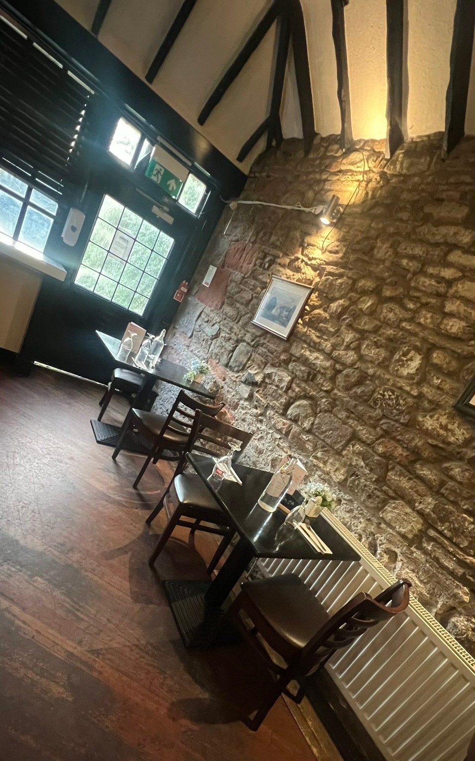 Vereinigtes Königreich - Glasgow - Letzter Abstecher für heute: das Restaurant im Hotel! 