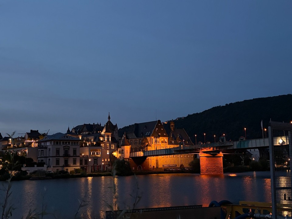 Deutschland - Traben-Trarbach - Anschließend ging es nach einem aufregenden Tag zurück ins Bett
