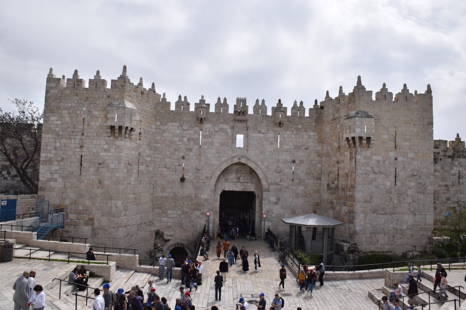 Israel - Jerusalem - Einer der Eingänge zur Altstadt, das Damascus Tor.