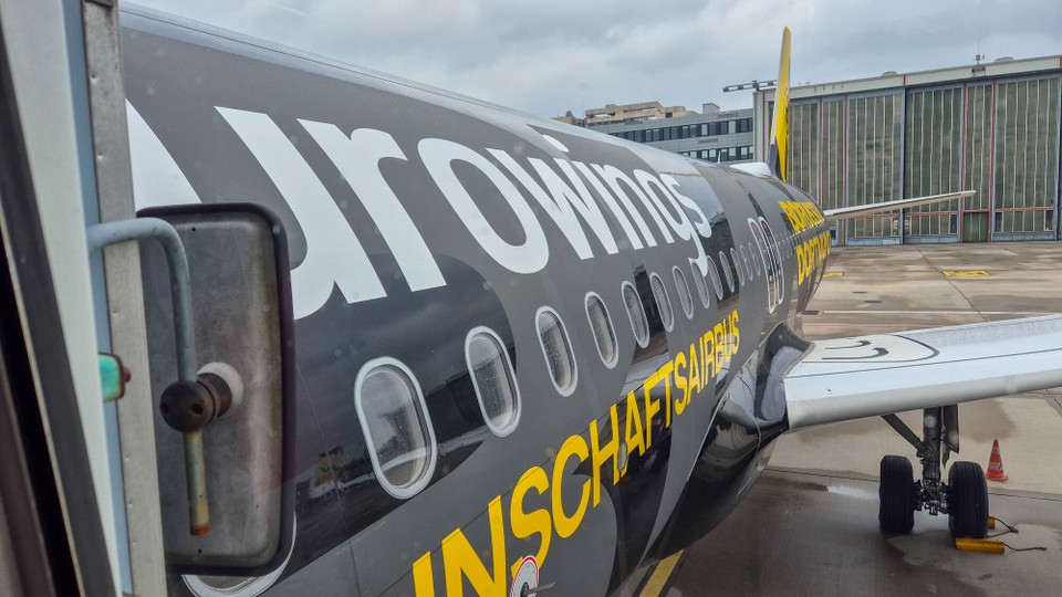 Griechenland - Rhodos - Seitenansicht des Fliegers. Im Ganzen wäre es ja nicht zu ertragen.