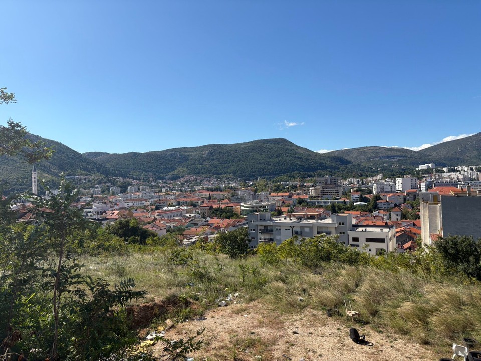 Bosnien und Herzegowina - Konjic - Mostar von oben 