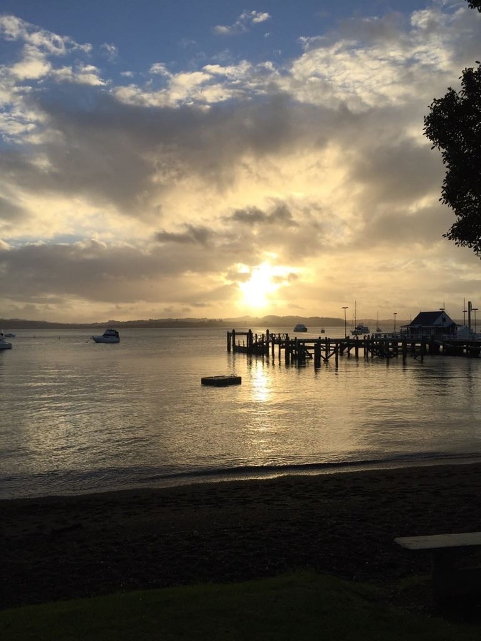 Neuseeland - Russell - Abendstimmung an der Waterfront