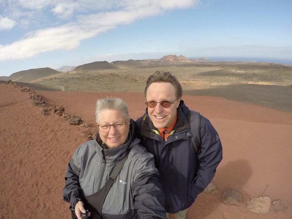 Spanien - Arrecife - Auf dem Montaña de Fuego