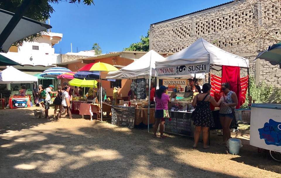 Mexiko - Sayulita - Ein Foodmarket als Willkommensgruss 😋 