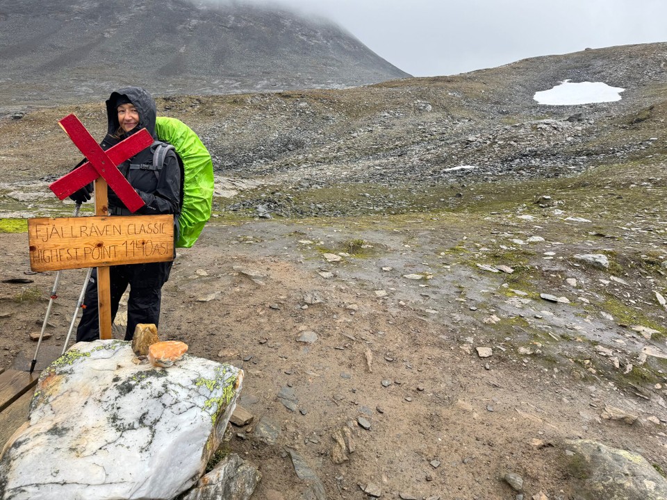 Schweden - Kiruna - Am Pass 