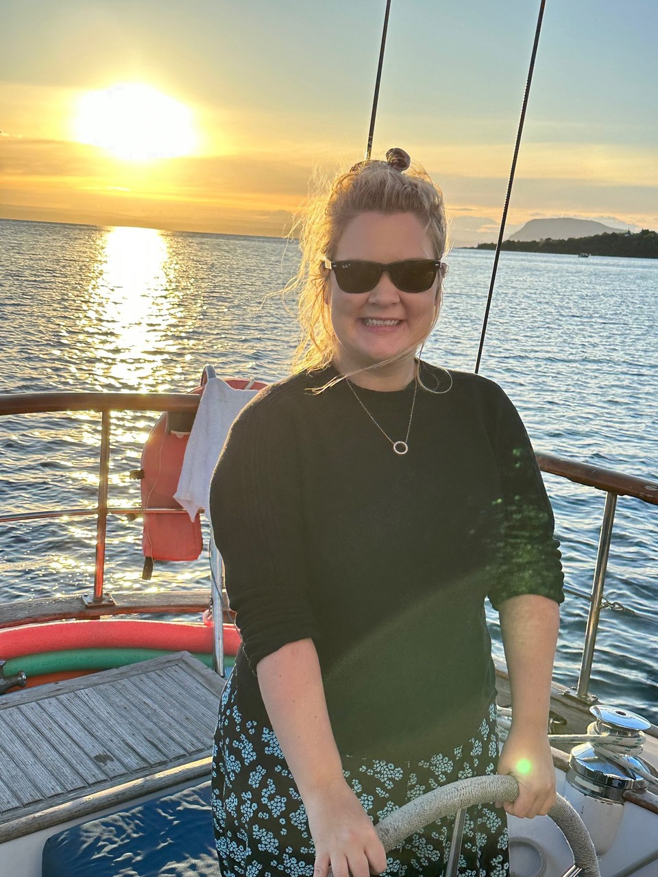 Neuseeland - Taupo - unsere Steuerfrau