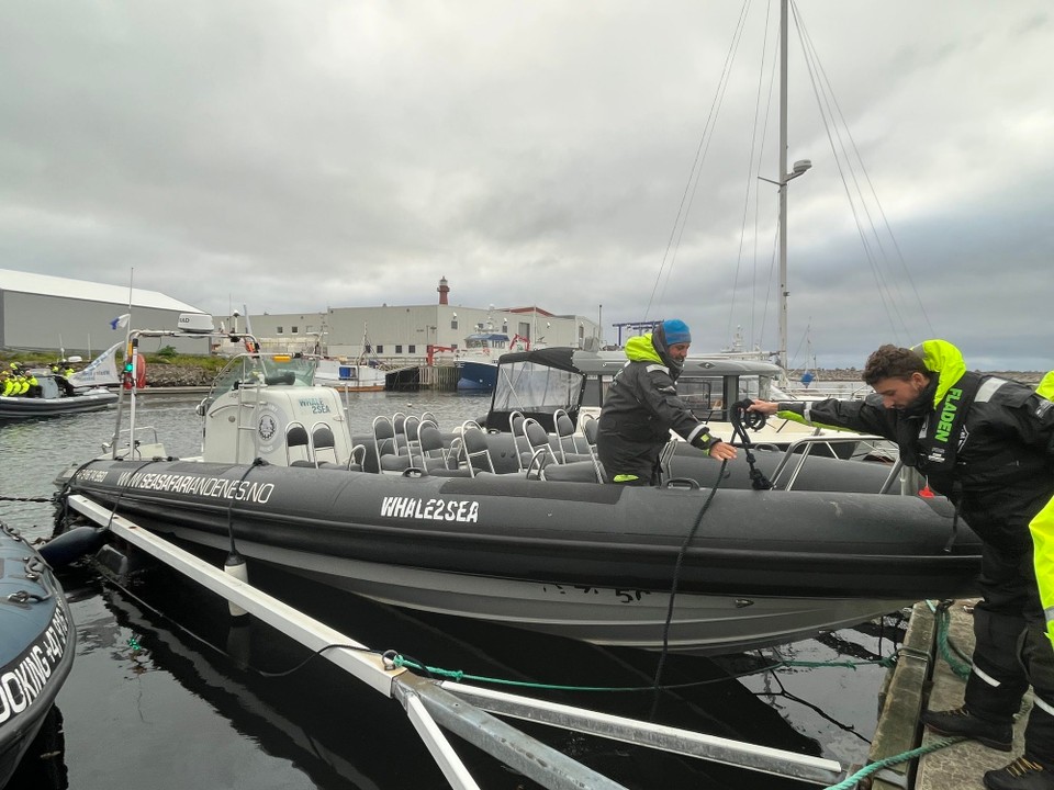 Norwegen - Andenes - Das war unser Boot bei der Vogelsafari