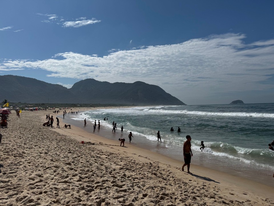 Brasilien - Rio de Janeiro - Auch an anderen Orten gibt es wundervolle Strände.