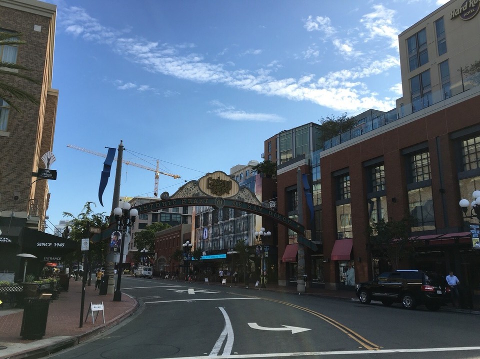 Vereinigte Staaten - San Diego - Das berühmte Gastown-Stadtviertel