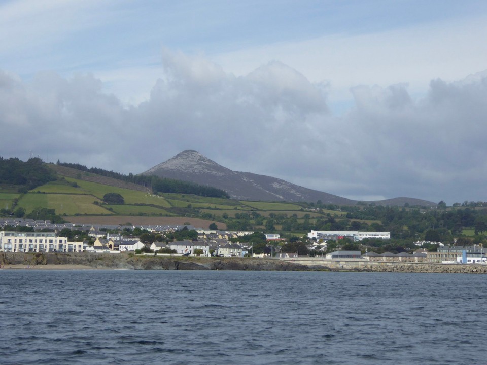 Ireland - Arklow - Looking back on the Sugarloaf.