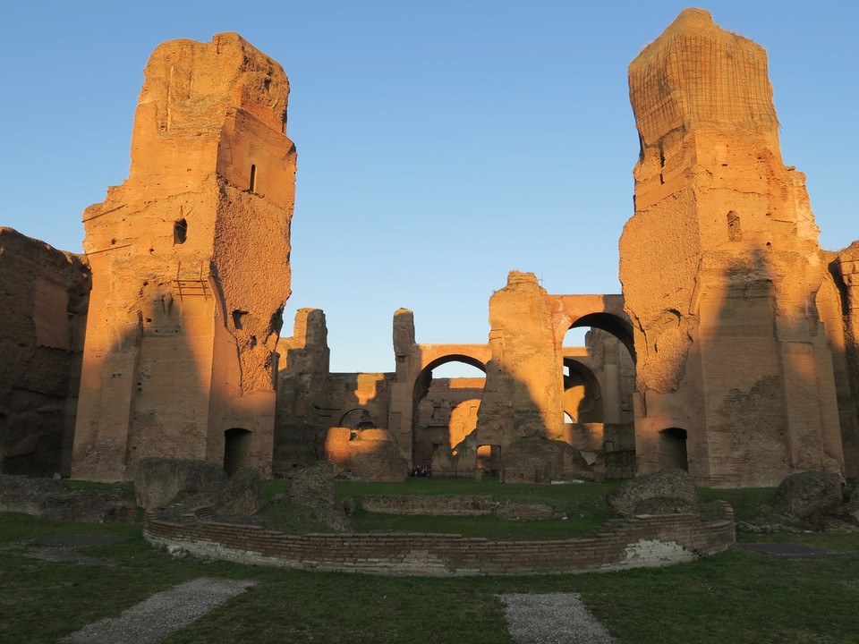 Italy - Rome - Thermes de caracala