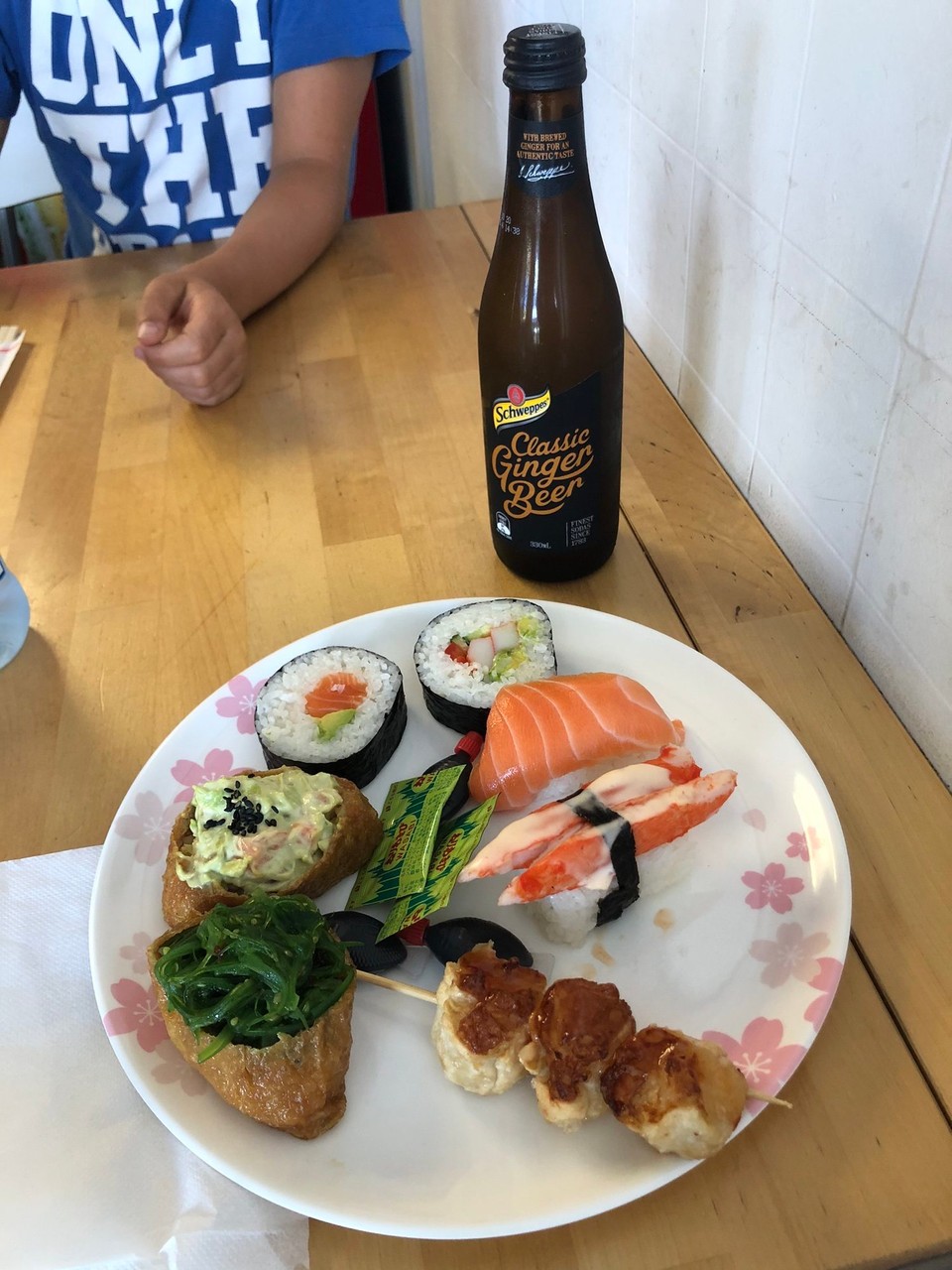 Neuseeland - Ahipara - Japanischer Lunch in Kaitaia, sehr fein und frisch