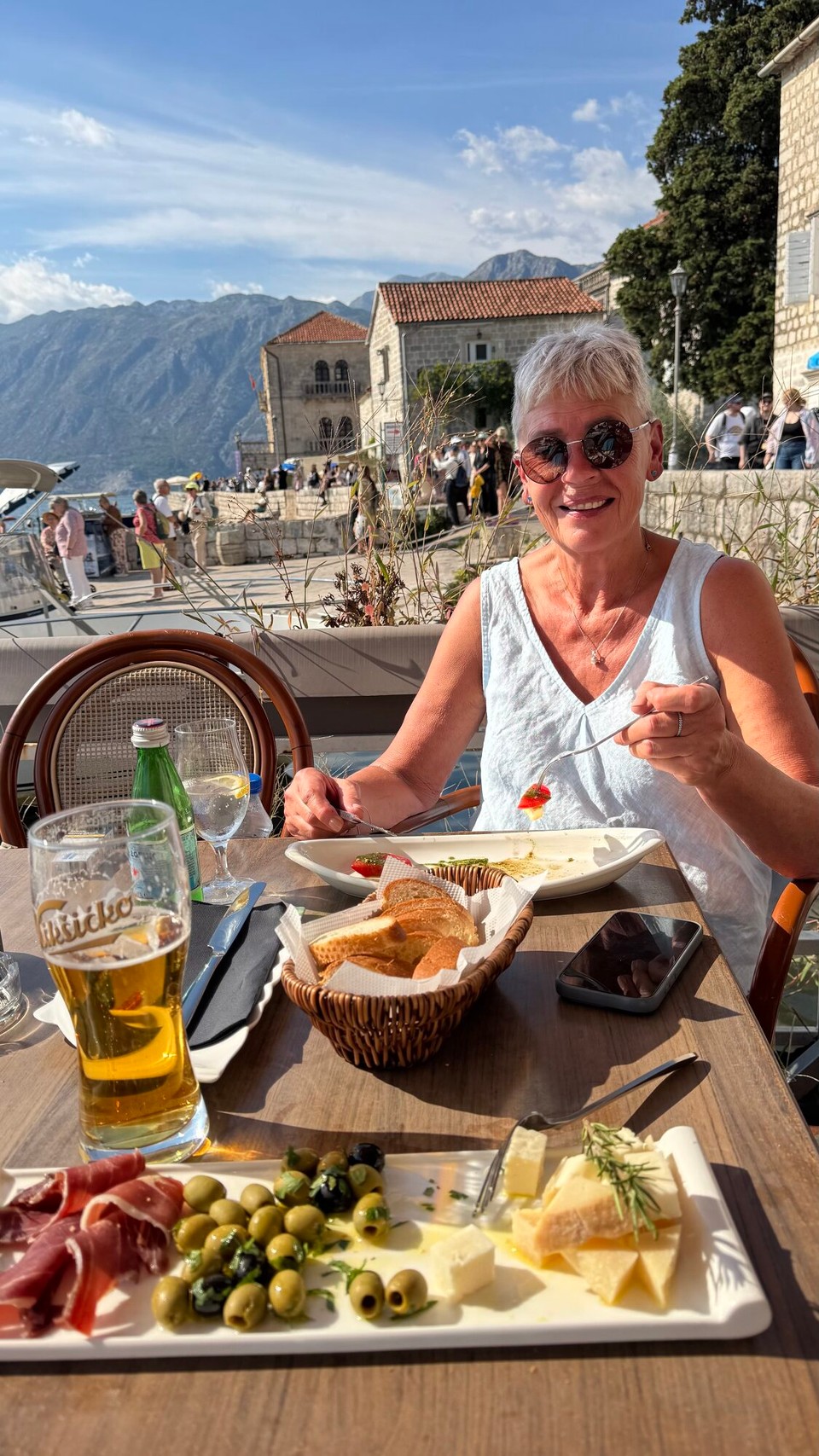 Montenegro - Kotor - Wir ernähren uns sehr Mediterran.