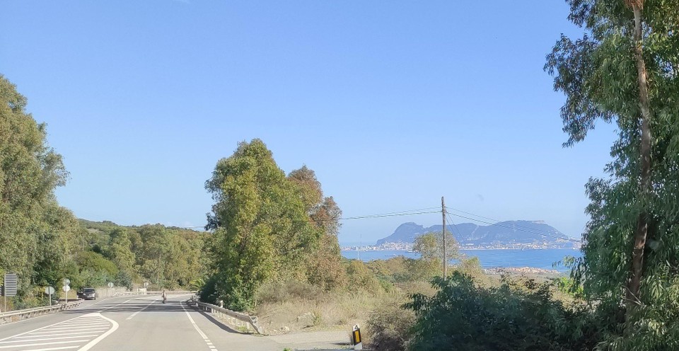 Gibraltar - unbekannt - Erster Blick auf Gibraltar