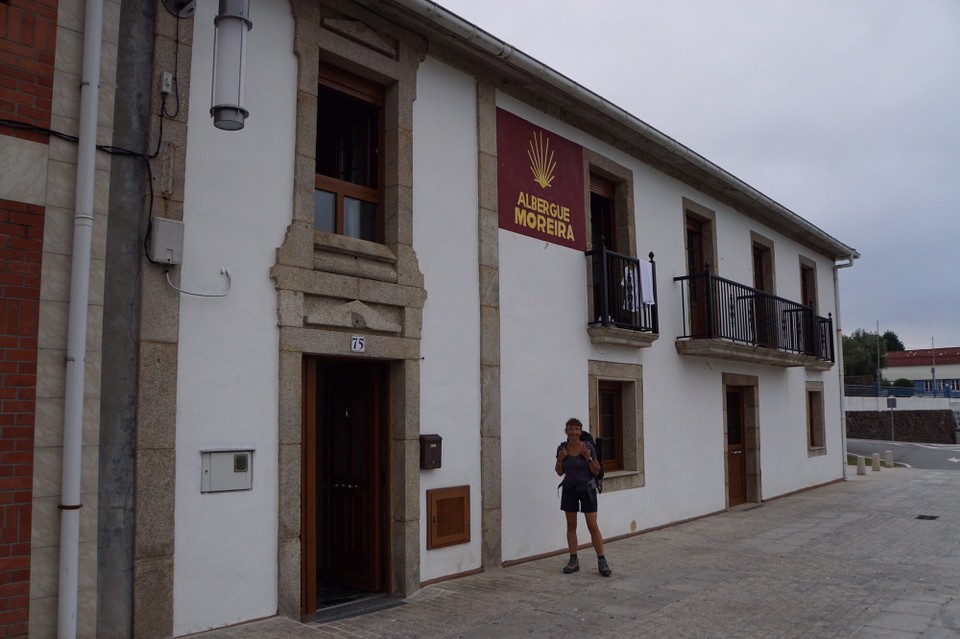 Spanien - Fisterra - Herberge in Cee