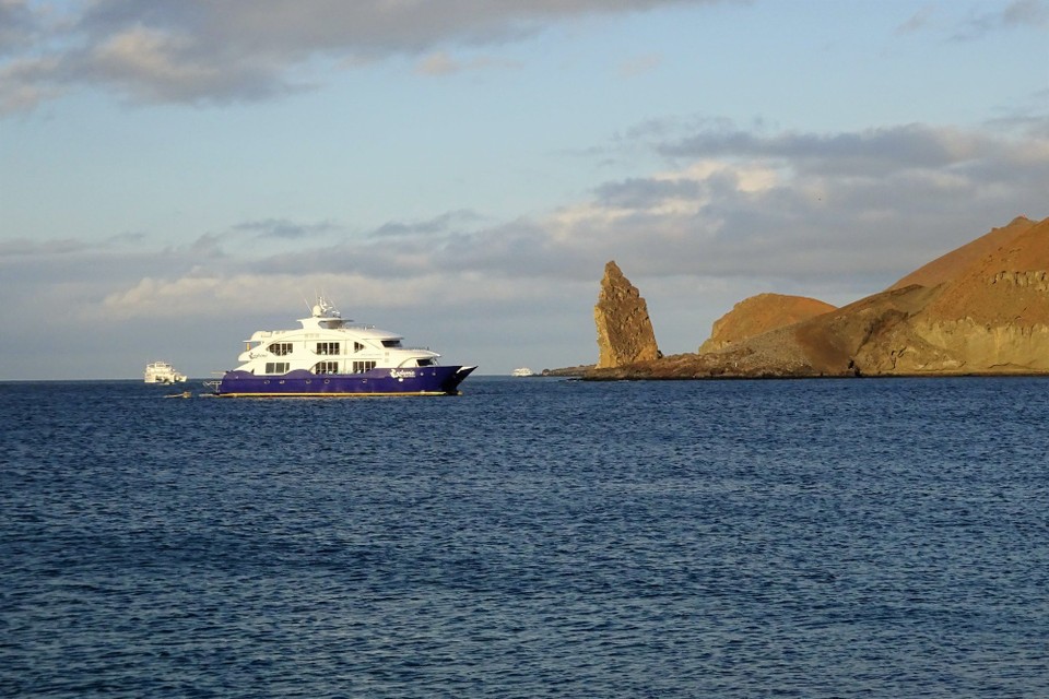 Ecuador - Santa Cruz Island - The Endemic (our boat)