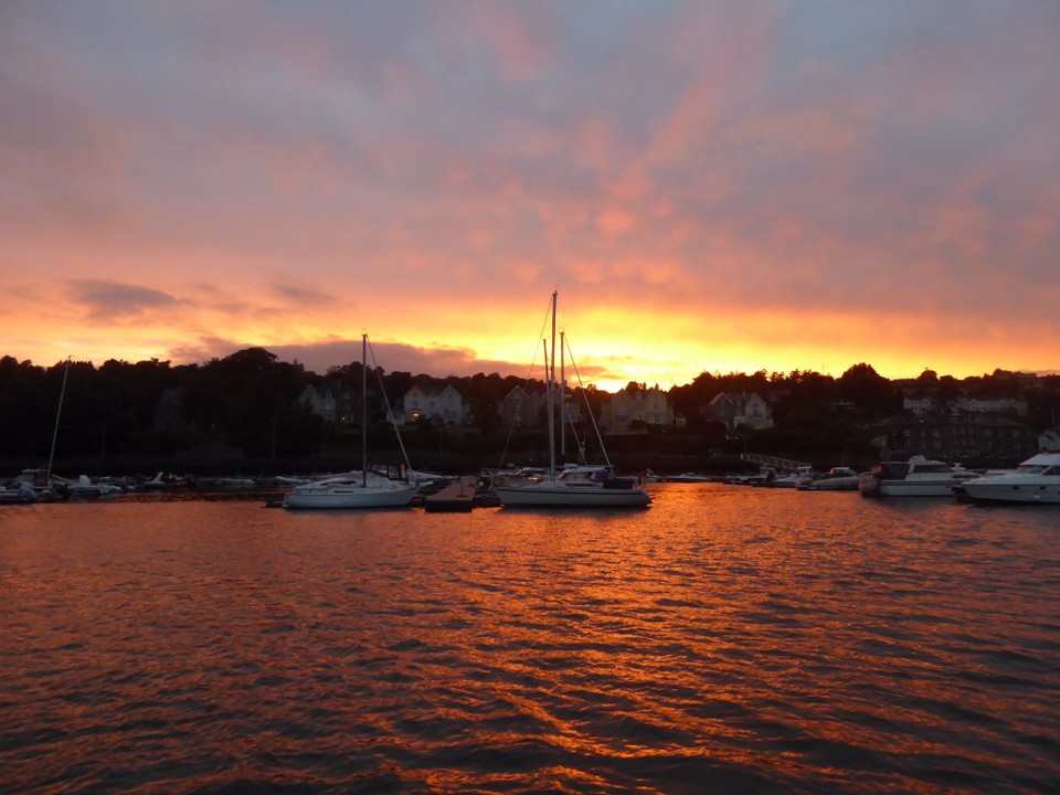 Ireland - Cobh - ….and it was a beautiful evening. 