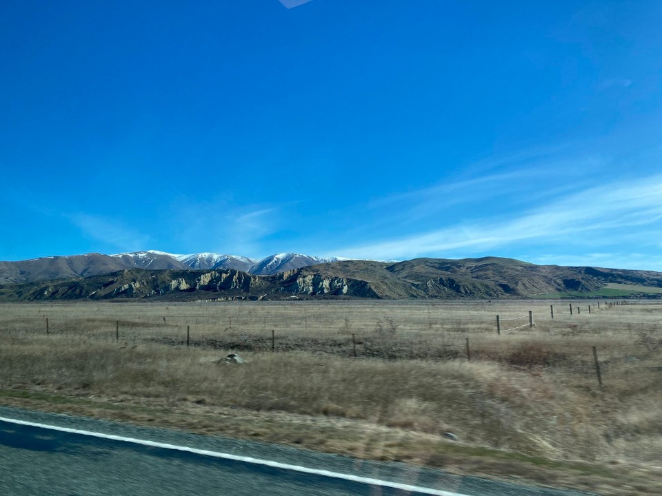 Neuseeland - Pukaki - Clay Cliffs