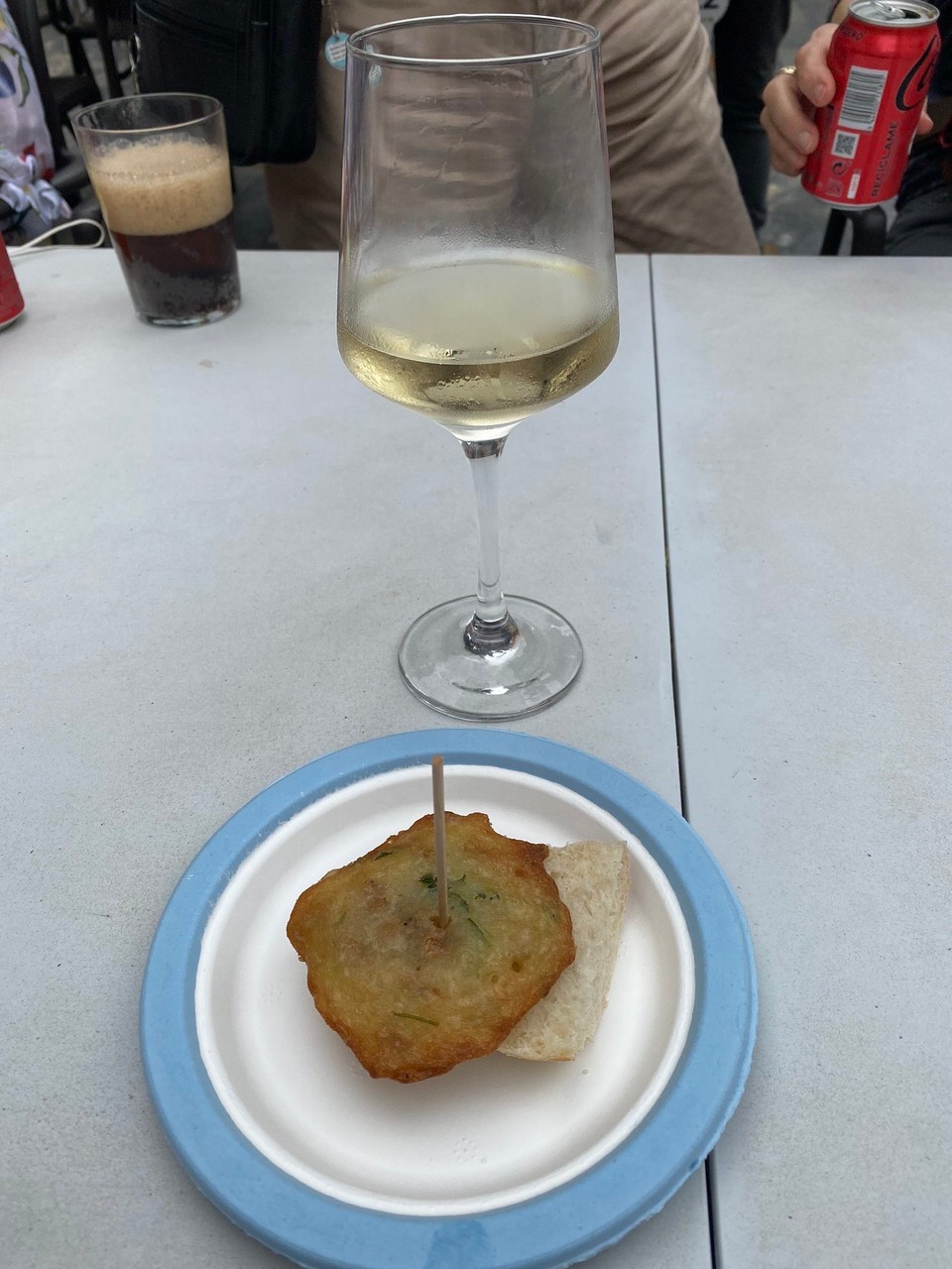 Spanien - Cartagena - Frittiertes Gemüse mit Krabben