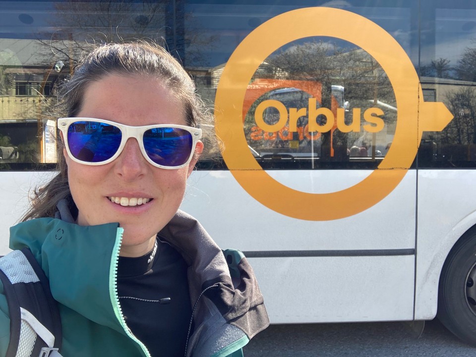 Neuseeland - Arrowtown - Es geht mit dem Bus nach Arrowtown