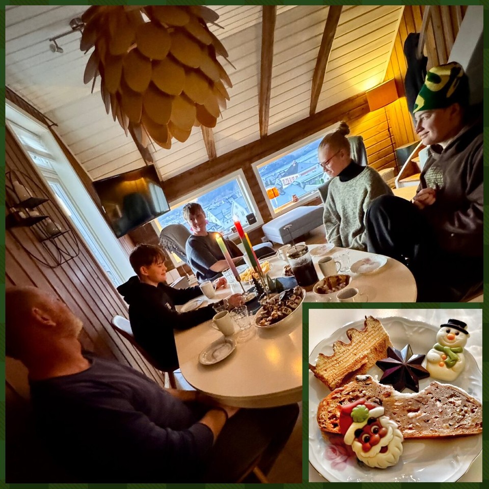 Norwegen - Lillehammer - Der Bratapfel-Stollen aus der JVA Dresden ist der Hammer! 