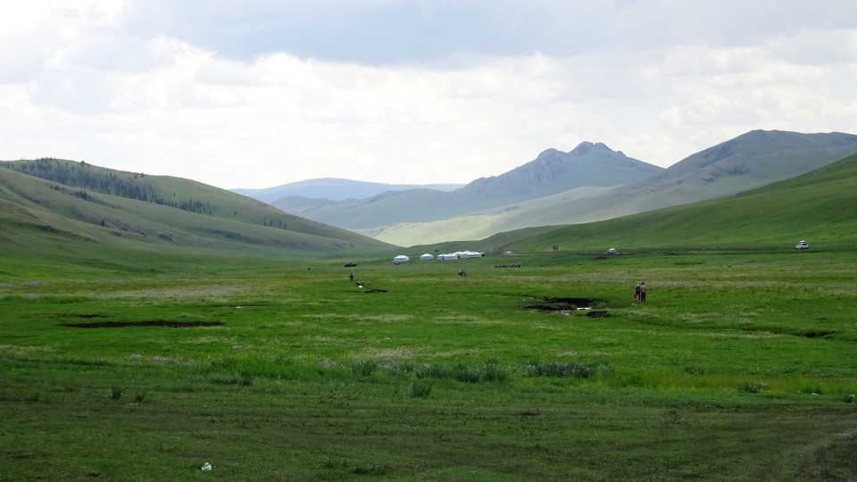 Mongolia - Kharkhorin - The valley before the rainstorm