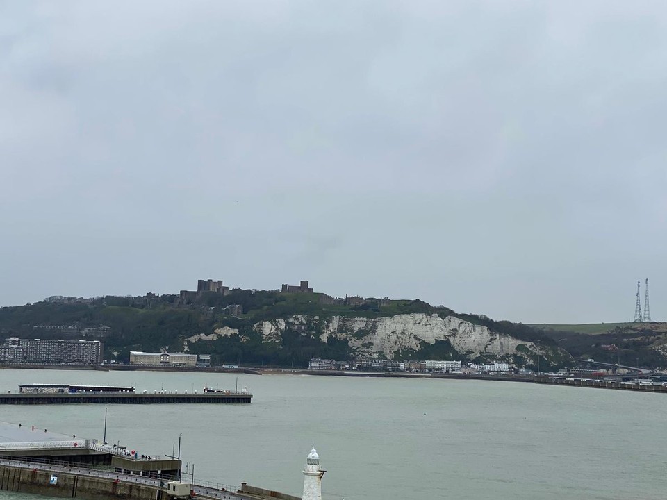 Vereinigtes Königreich - Dover - Und wieder der Kreidefelsen 