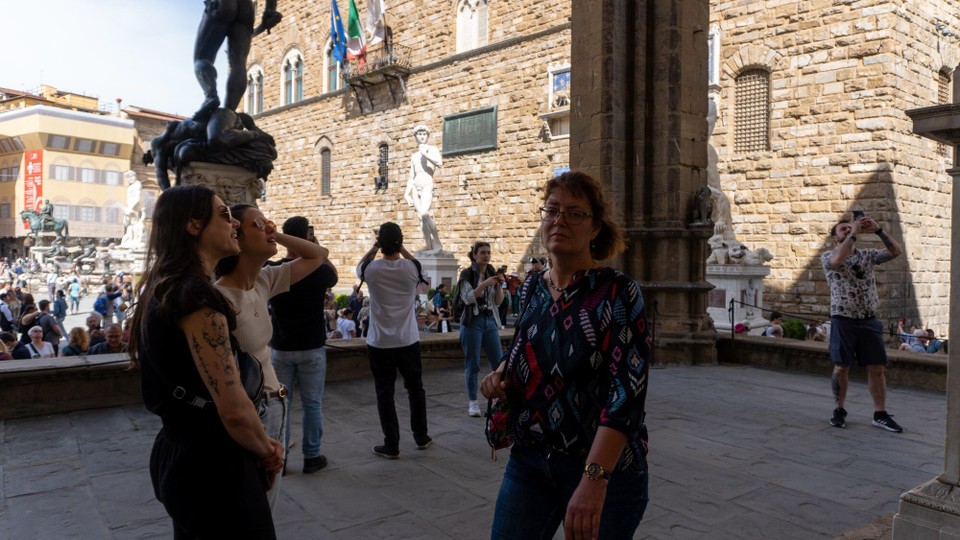 Italien - Florenz - Loggia dei Lanzi
