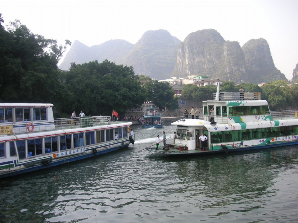 China - Guilin -  Hafen von Yangshuo 