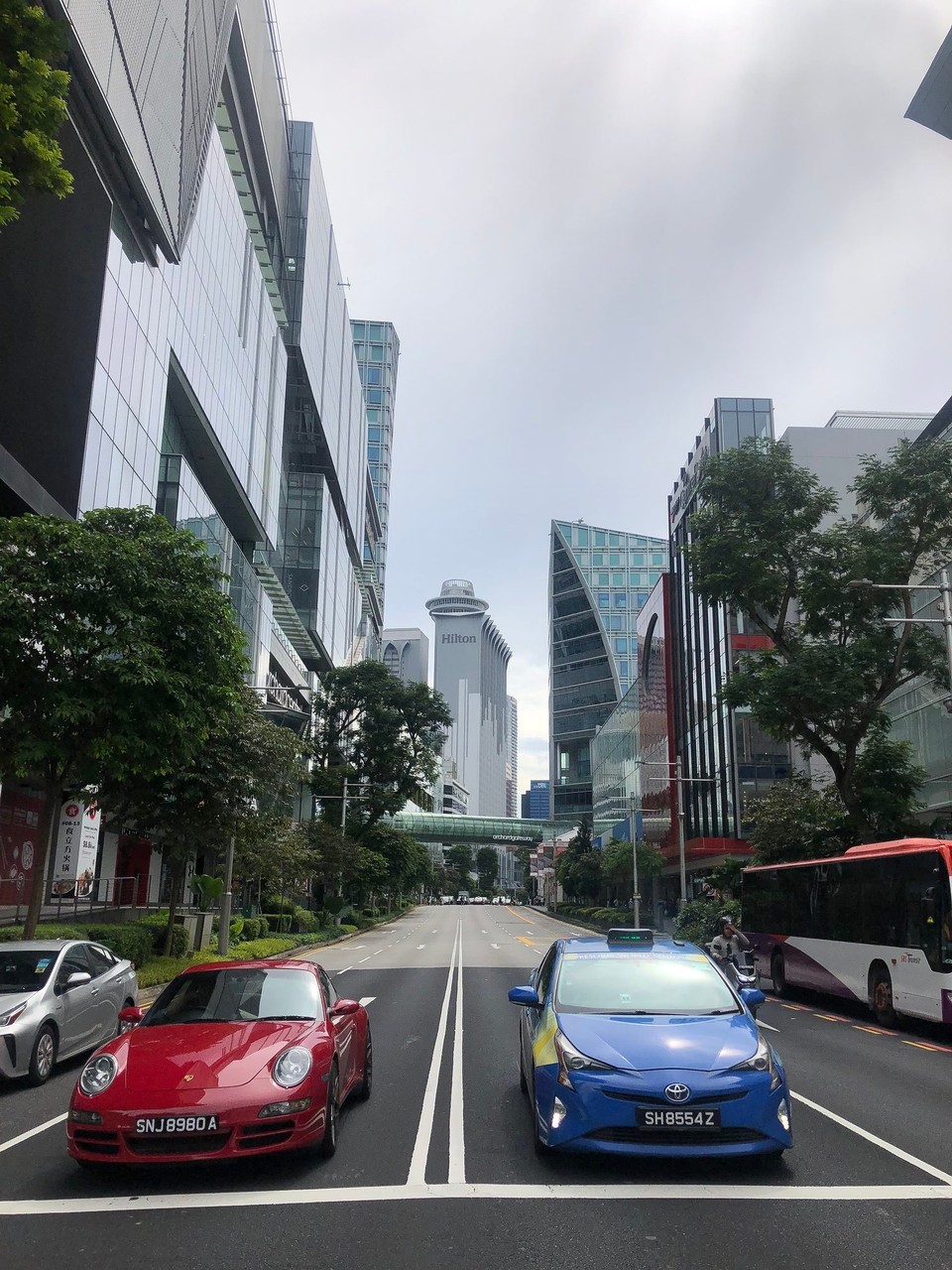 Singapur -  - Walk durch die Orchard Road
