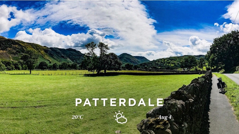 United Kingdom - Penrith - Es reißt endlich wieder auf und die Passage nach Kendal bekommt Geschmacksnote Sommer.
