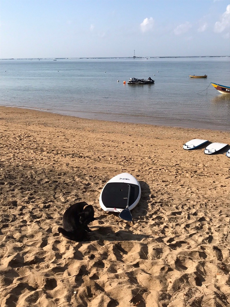 Indonesia - Sanur - My paddle board on Sanur beach