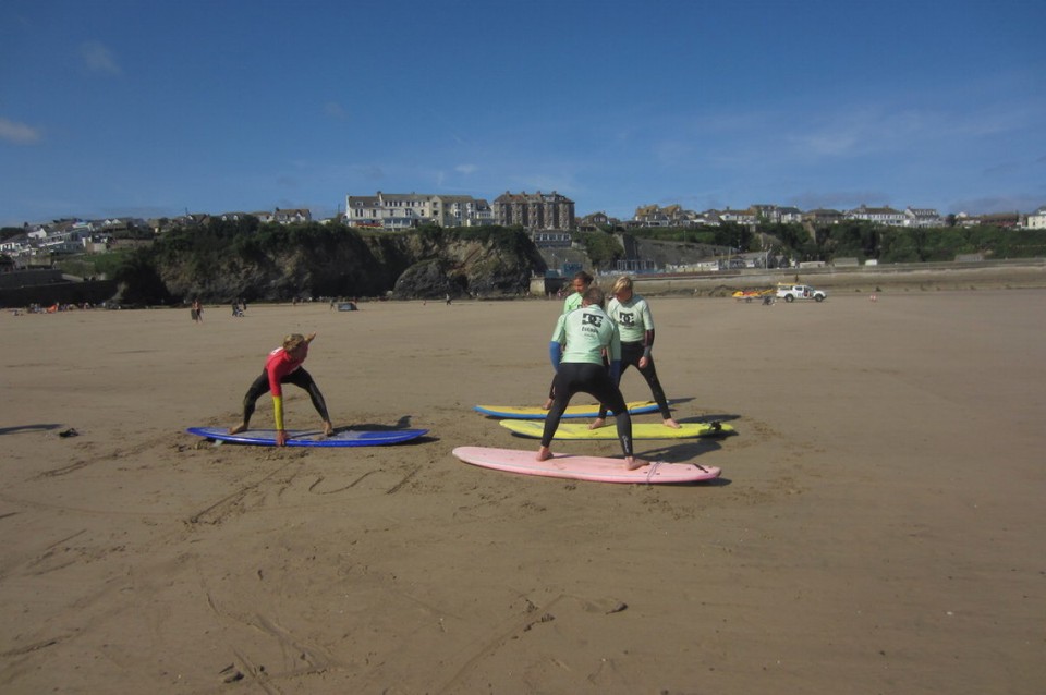 Vereinigtes Königreich - Newquay - Surfschule