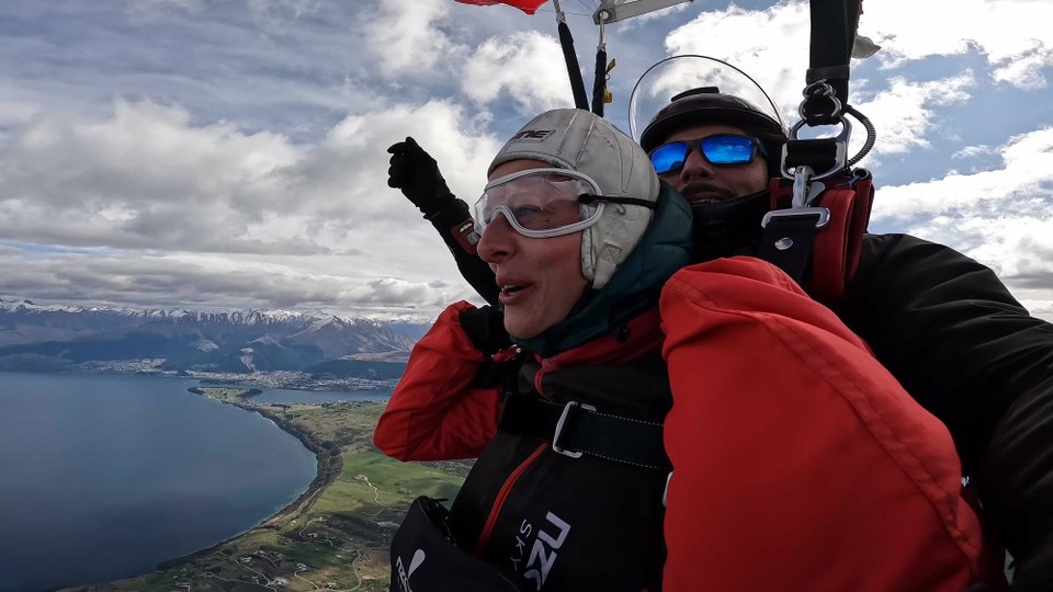 Neuseeland - Queenstown - …Und abwärts gleiten