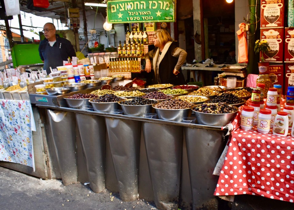 Israel - Tel Aviv-Jaffa - Obst, Gemüse, Gewürze und Süßes im Überfluss...