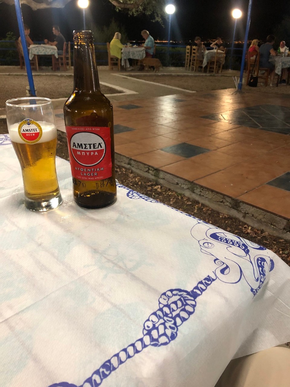 Griechenland - Kato Achaia - Endlich die erste griechische Taverne!