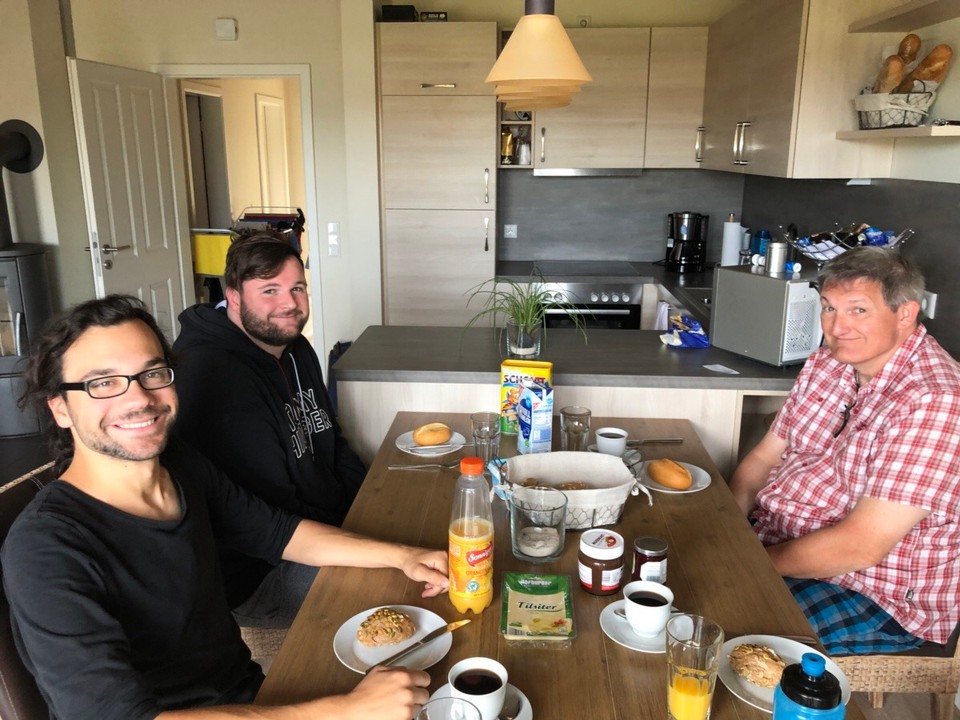 Deutschland - Dagebüll - Unser erstes gemeinsames Frühstück 