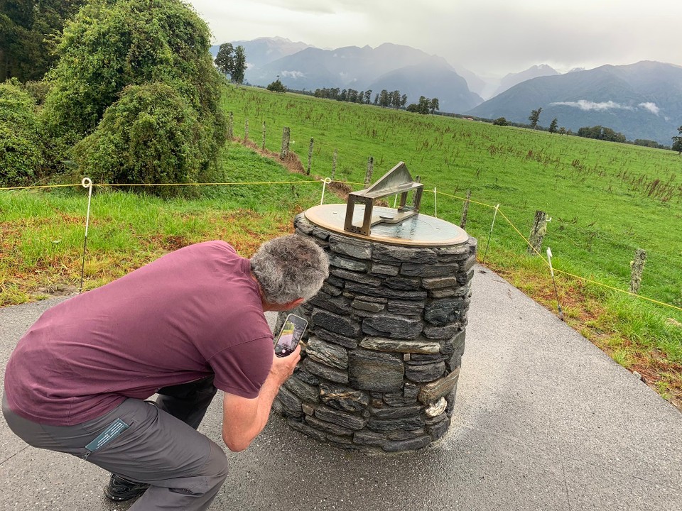 Neuseeland - Fox Glacier - ... aber wir Deutsche können des auch 