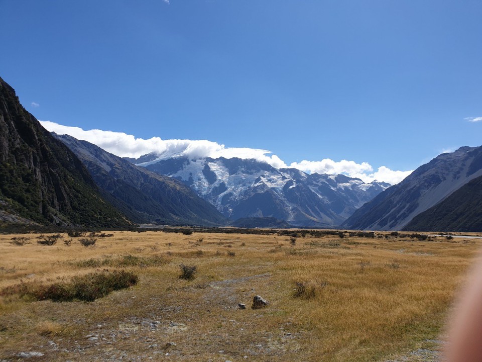 Neuseeland - Aoraki - Gletscher bei Mout Cook