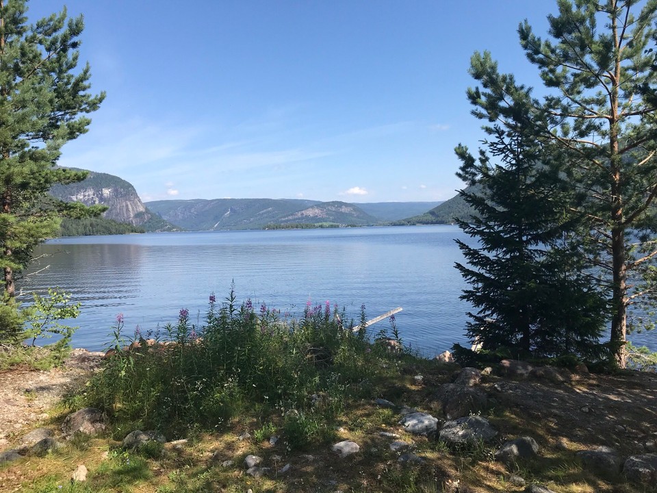 Norwegen - Mandal - Tschüss du wunderschöner Fjord und danke für den tollen Schlafplatz.
