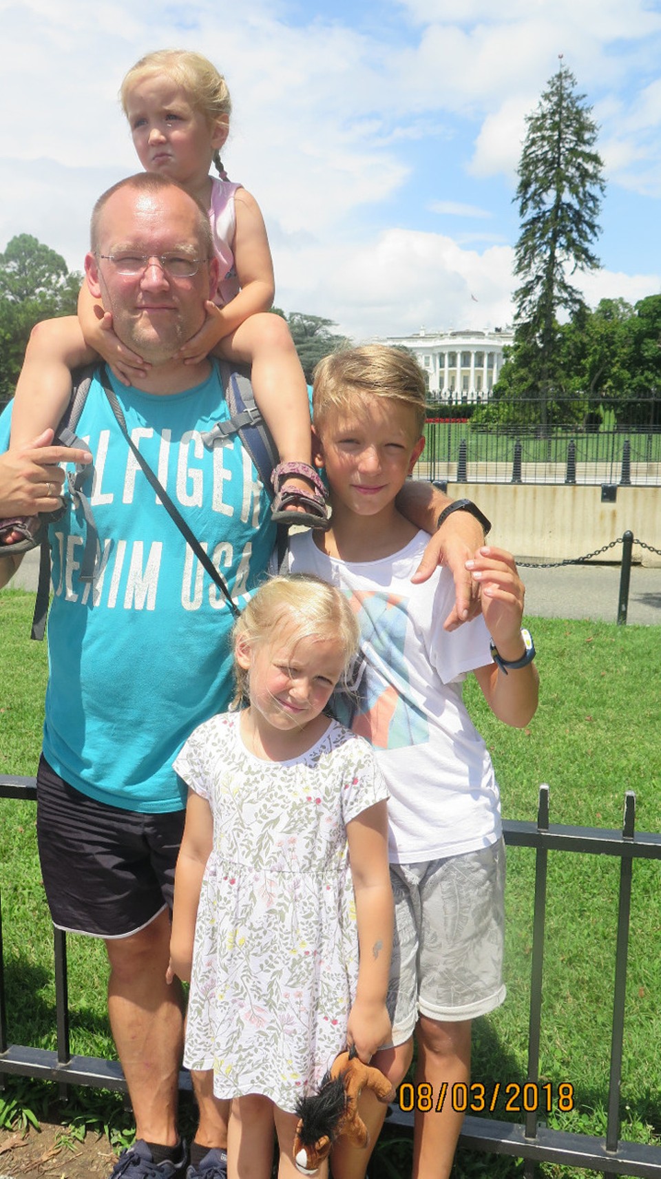 USA - Washington - Familienbesuch bei Donald