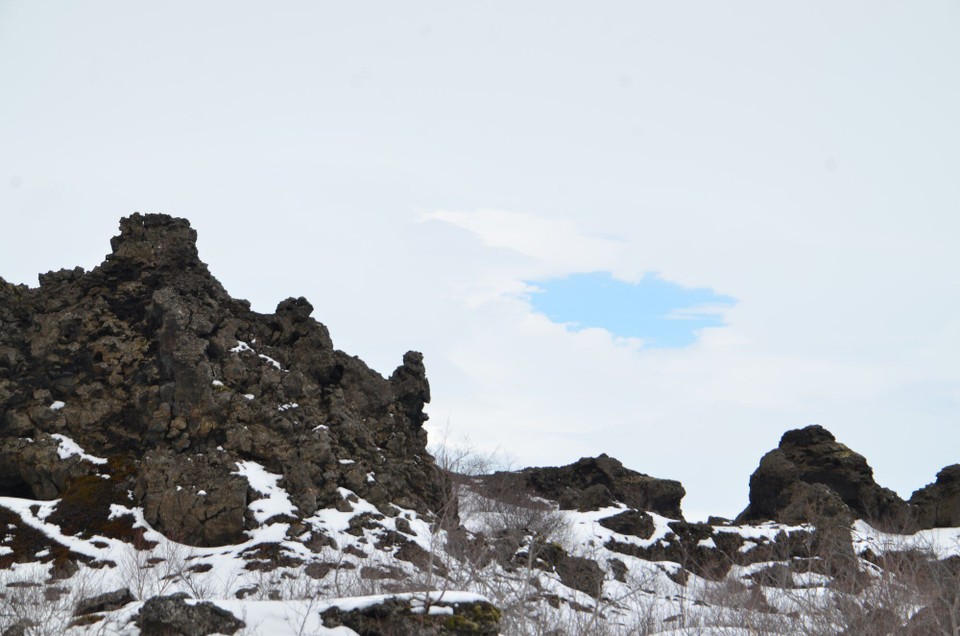 Island - Akureyri - Dimmuborgir Formatioun