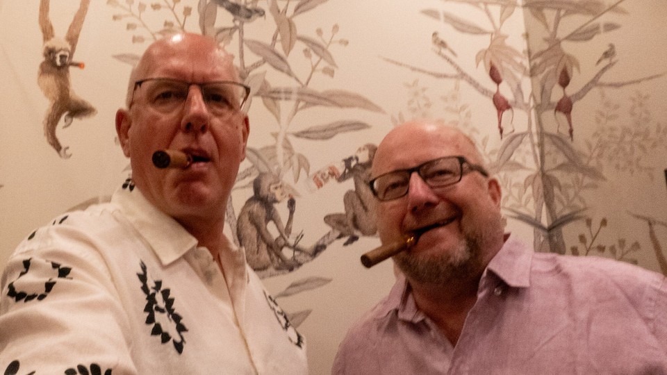 USA - New Orleans - Tapete im Hotelfahrstuhl. Wenn es nicht mehr zu erzählen gibt, gibt es nicht mehr zu erzählen.