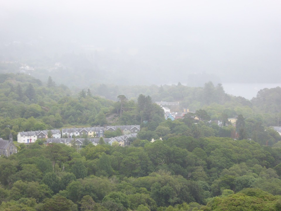 Ireland - Glengarriff - Views of Glengarriff village.